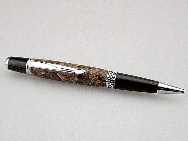 Cottonmouth Snakeskin Ballpoint