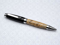 Ebony/Spalted Pecan Cigar Pen