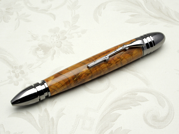 Chittum Burl Civil War Bullet Pen