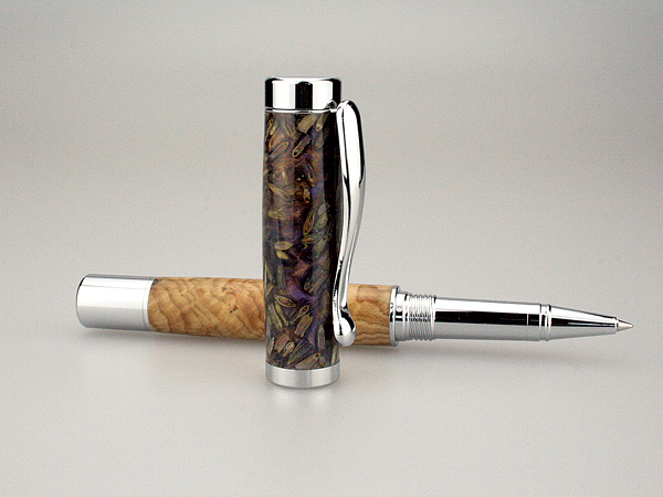 Lavender Bud/Lilac Wood Rollerball